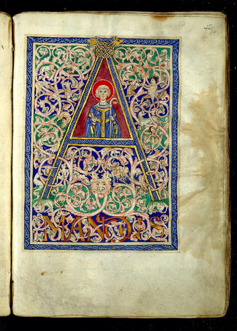 Valenciennes, Bibl. mun., ms. 0501, f. 010 - vue 1