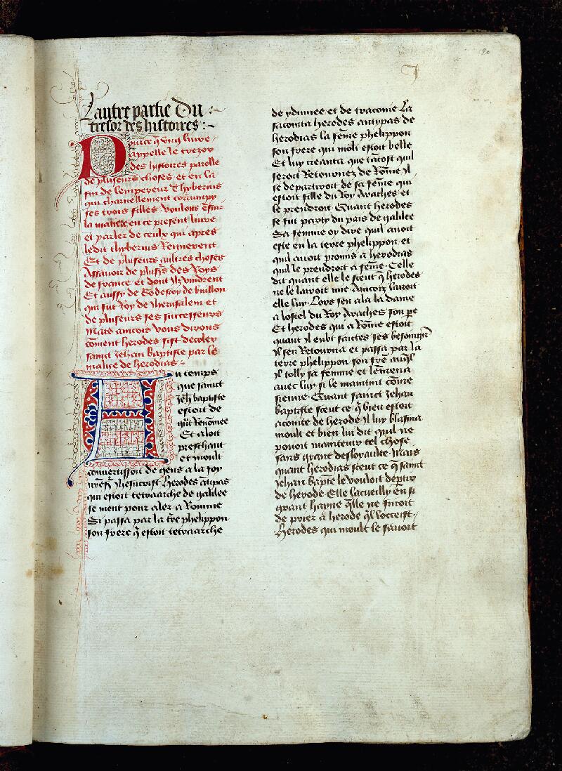 Valenciennes, Bibl. mun., ms. 0539, f. 020 - vue 1