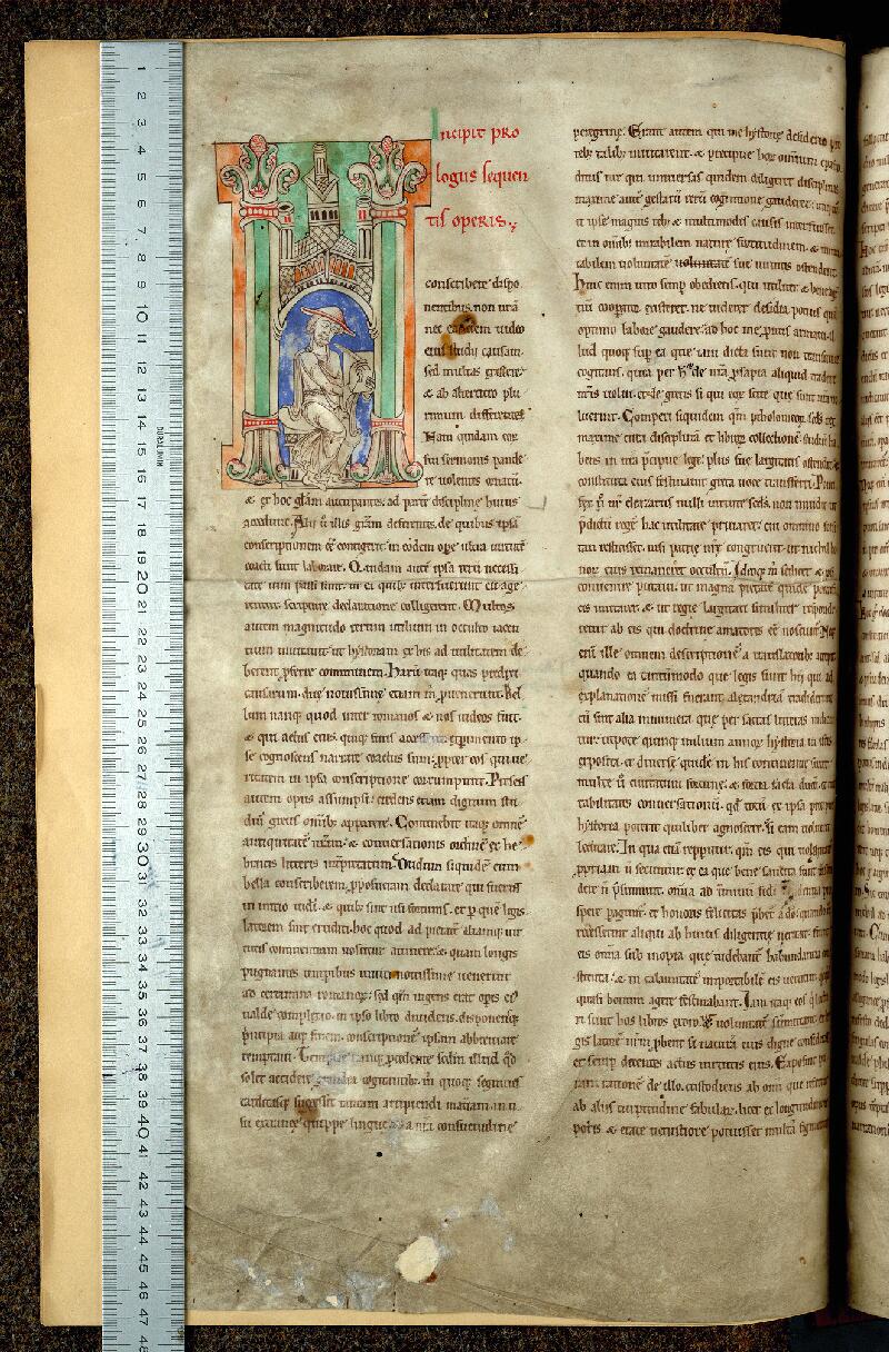 Valenciennes, Bibl. mun., ms. 0547, f. 001v - vue 1
