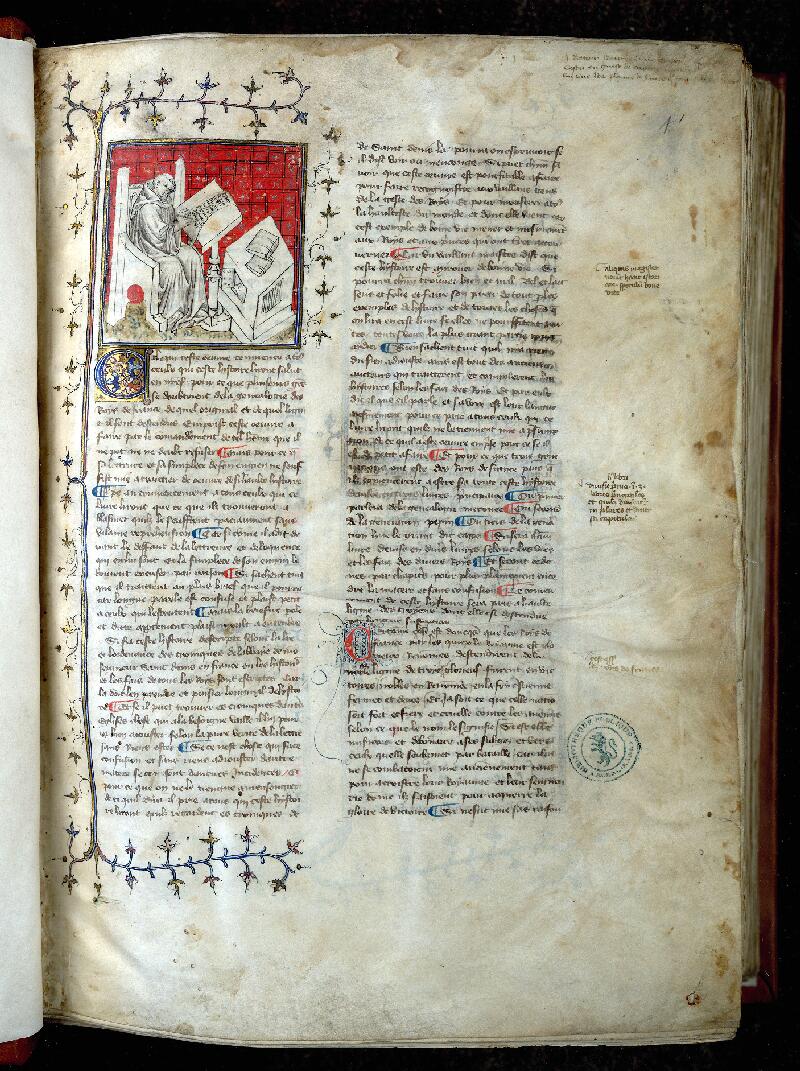 Valenciennes, Bibl. mun., ms. 0637, f. 001 - vue 2