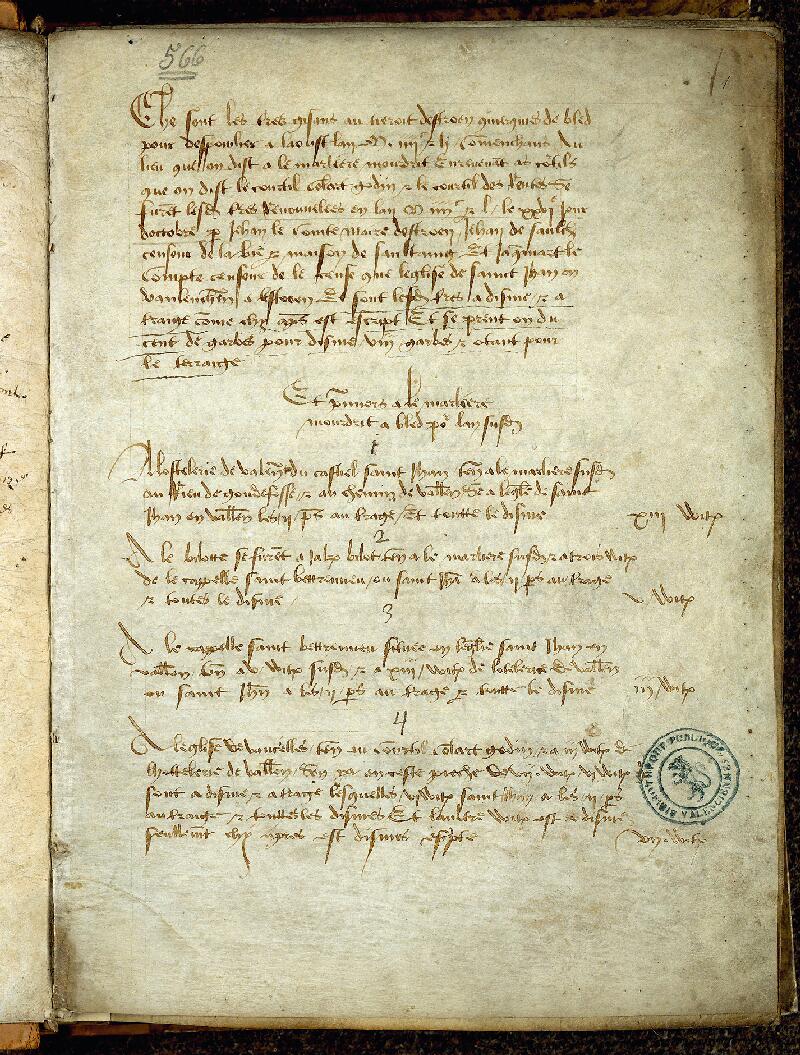Valenciennes, Bibl. mun., ms. 0754, f. 001 - vue 2