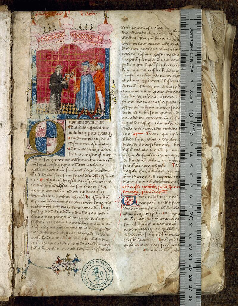 Valenciennes, Bibl. mun., ms. 0769, f. 001 - vue 1