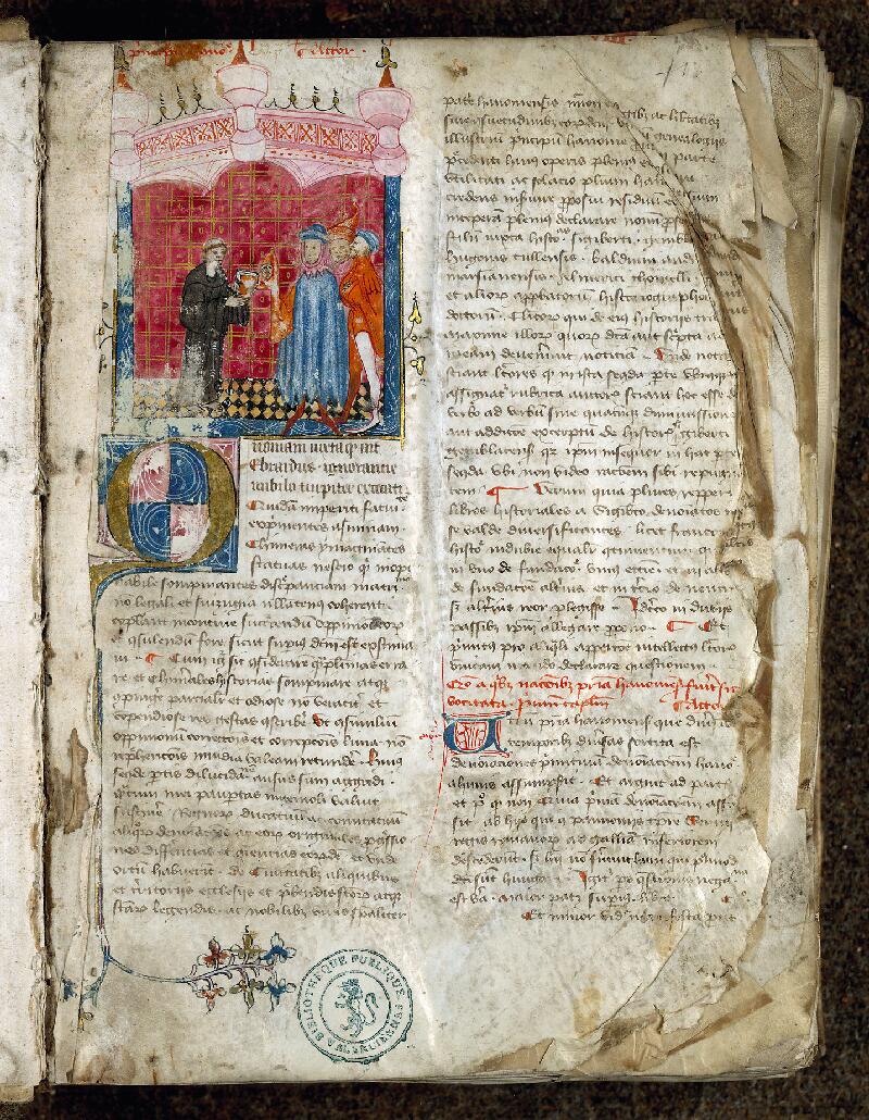 Valenciennes, Bibl. mun., ms. 0769, f. 001 - vue 2
