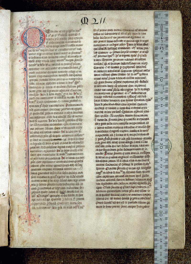 Valenciennes, Bibl. mun., ms. 0831, f. 001 - vue 1