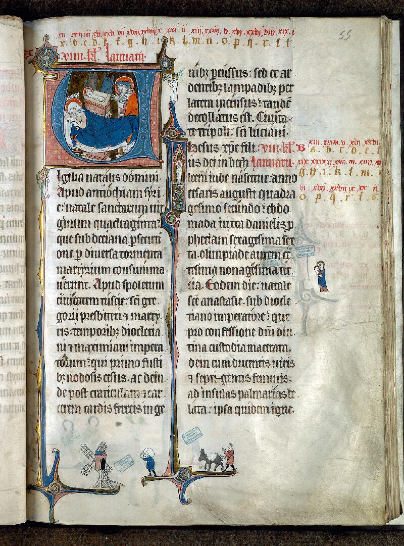 Valenciennes, Bibl. mun., ms. 0838, f. 055 - vue 1