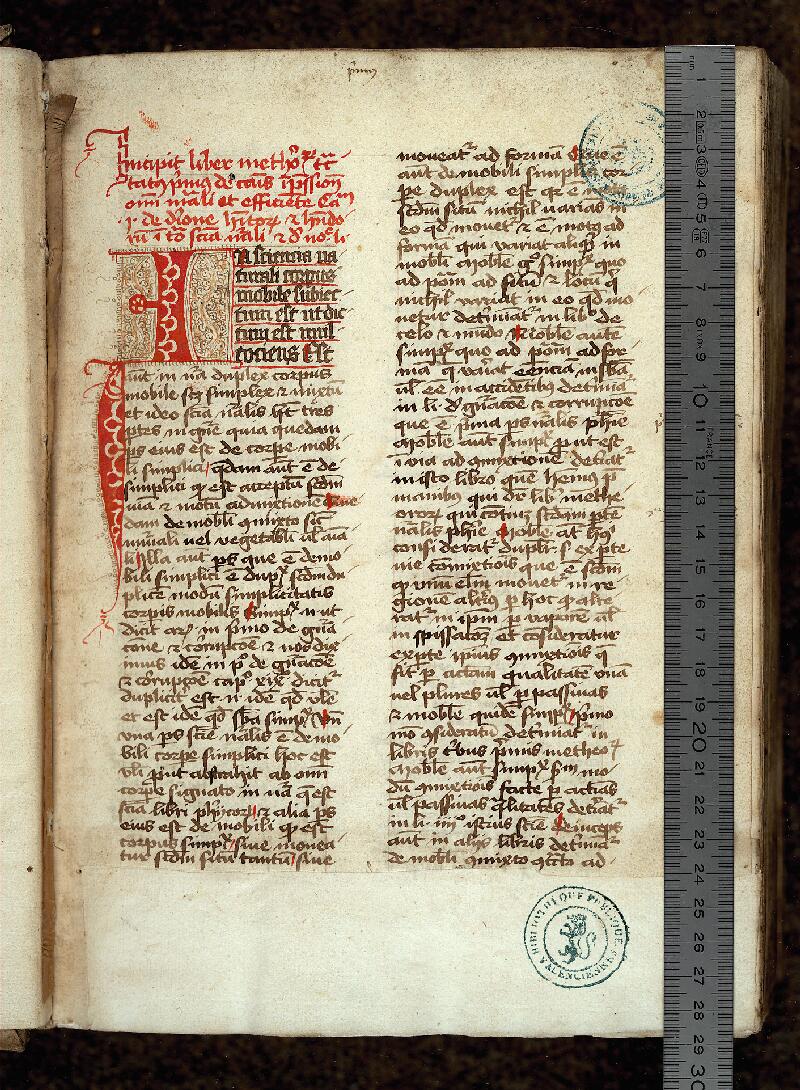 Valenciennes, Bibl. mun., ms. 0952, f. 001 - vue 1