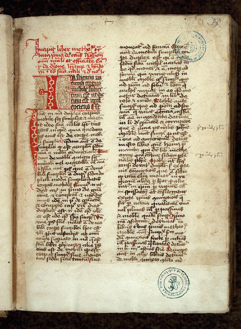 Valenciennes, Bibl. mun., ms. 0952, f. 001 - vue 2