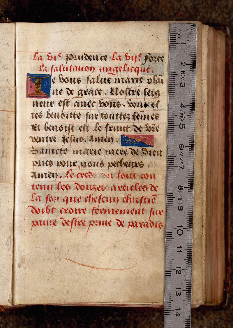 Valenciennes, Bibl. mun., ms. 1206, f. 002 - vue 1