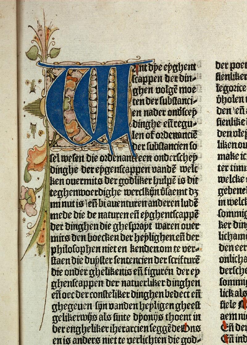 Valenciennes, Bibl. mun., inc. 045, f. a 2 - vue 3