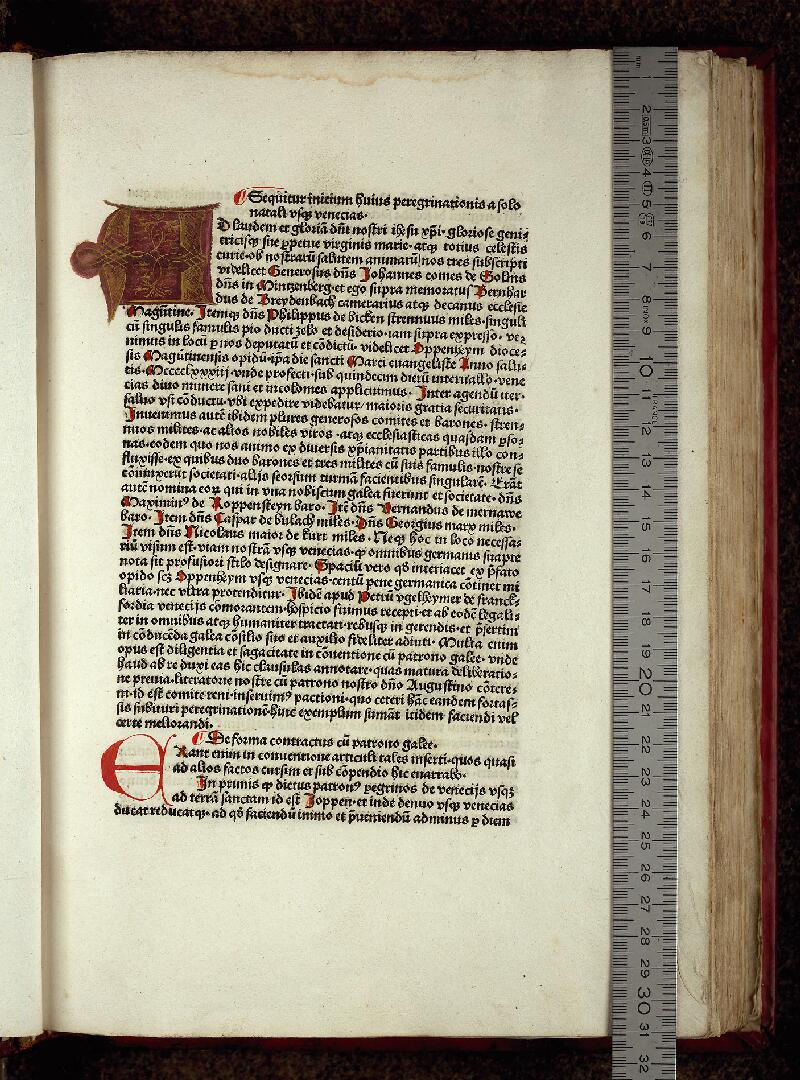 Valenciennes, Bibl. mun., inc. 080, f. 008 - vue 1