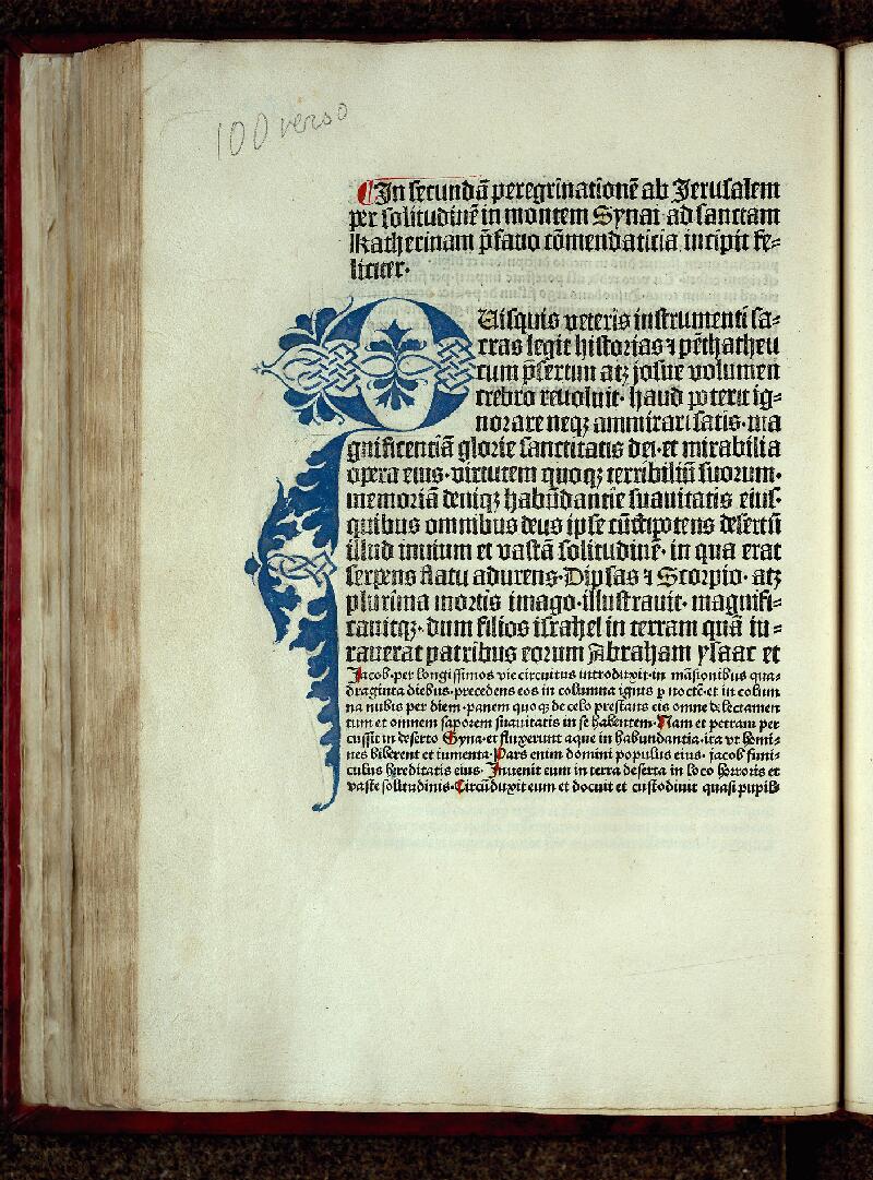 Valenciennes, Bibl. mun., inc. 080, f. 100v