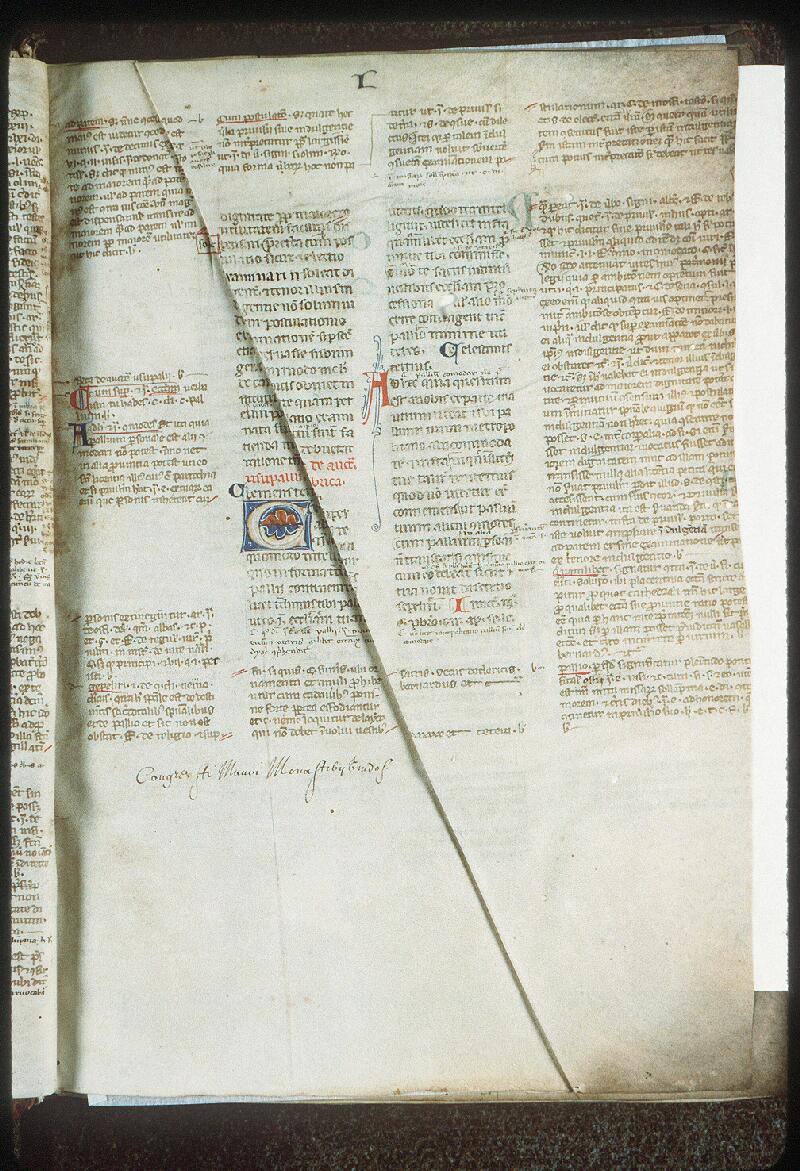 Vendôme, Bibl. mun., ms. 0063, f. 000II