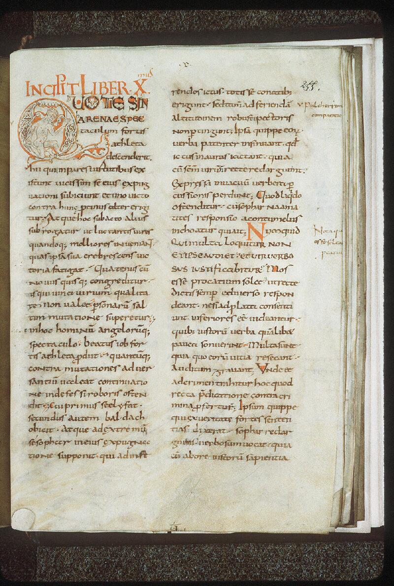 Vendôme, Bibl. mun., ms. 0047, f. 255 - vue 1