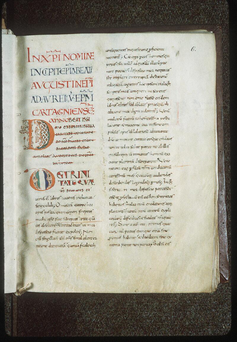 Vendôme, Bibl. mun., ms. 0037, f. 006 - vue 2