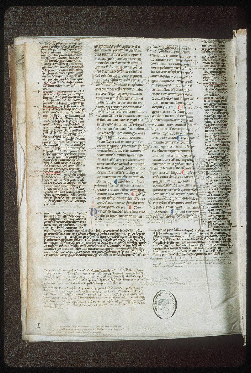 Vendôme, Bibl. mun., ms. 0033, f. 000I