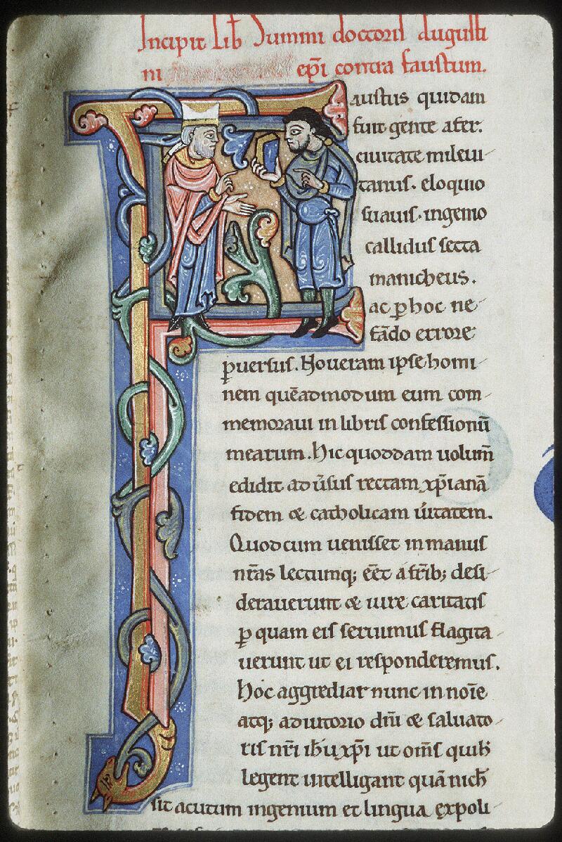 Vendôme, Bibl. mun., ms. 0034, f. 001 - vue 3