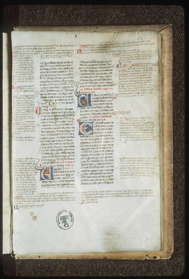 Vendôme, Bibl. mun., ms. 0034, f. 168
