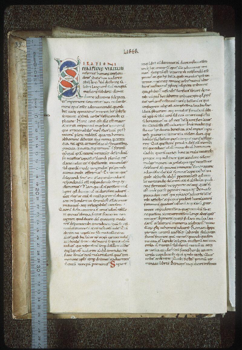 Vendôme, Bibl. mun., ms. 0035, f. 010v - vue 1