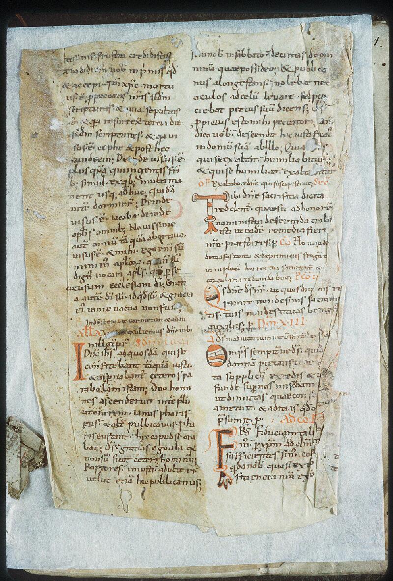 Vendôme, Bibl. mun., ms. 0031, f. 000I - vue 1