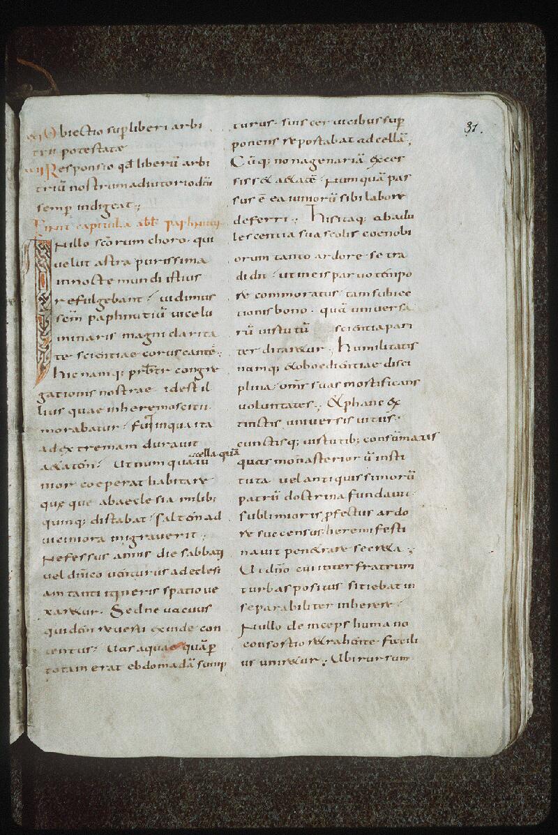 Vendôme, Bibl. mun., ms. 0031, f. 031 - vue 2
