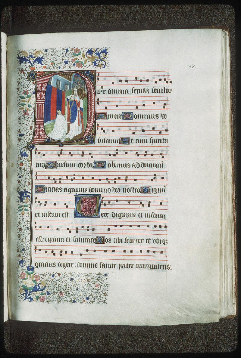 Vendôme, Bibl. mun., ms. 0016, f. 161 - vue 1