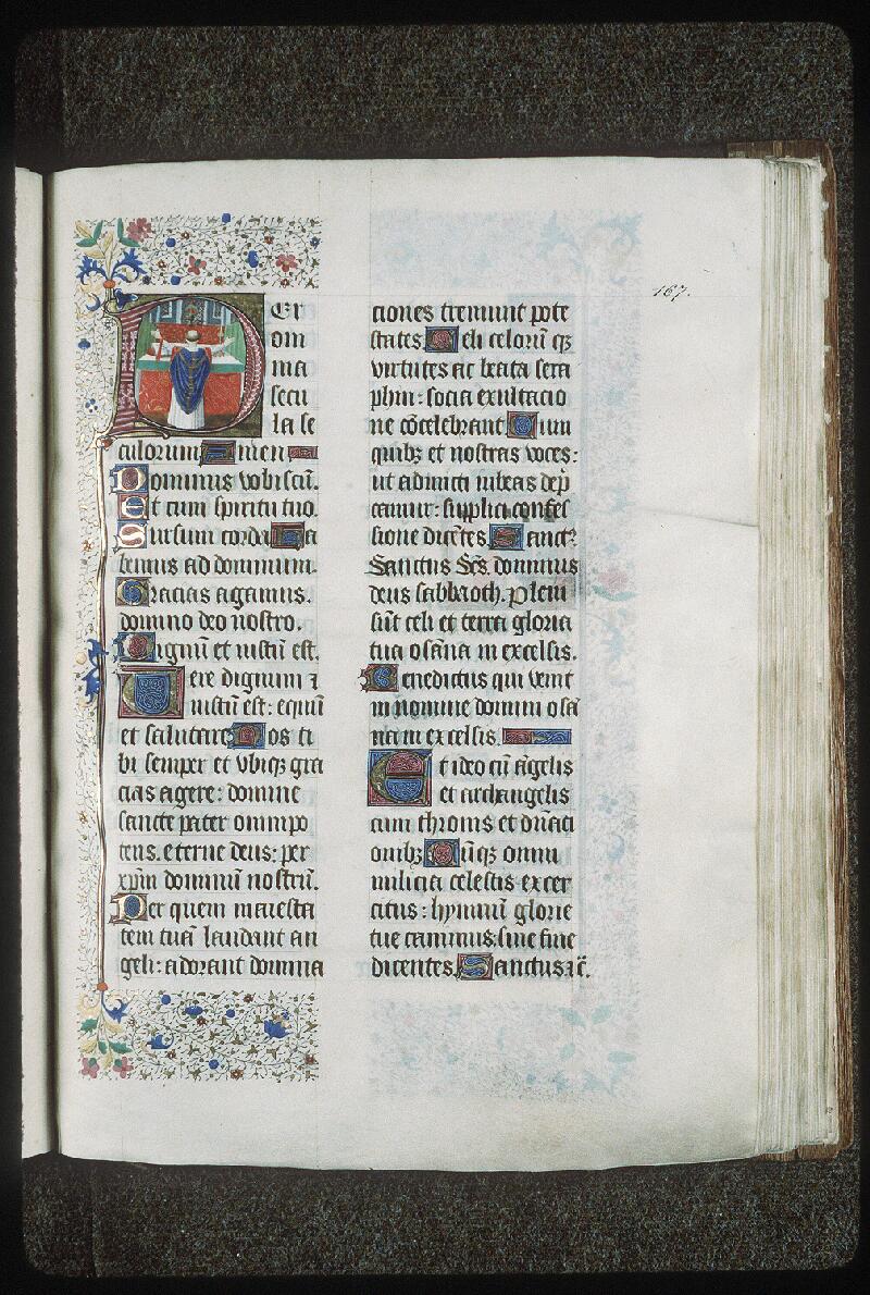 Vendôme, Bibl. mun., ms. 0016, f. 167 - vue 1