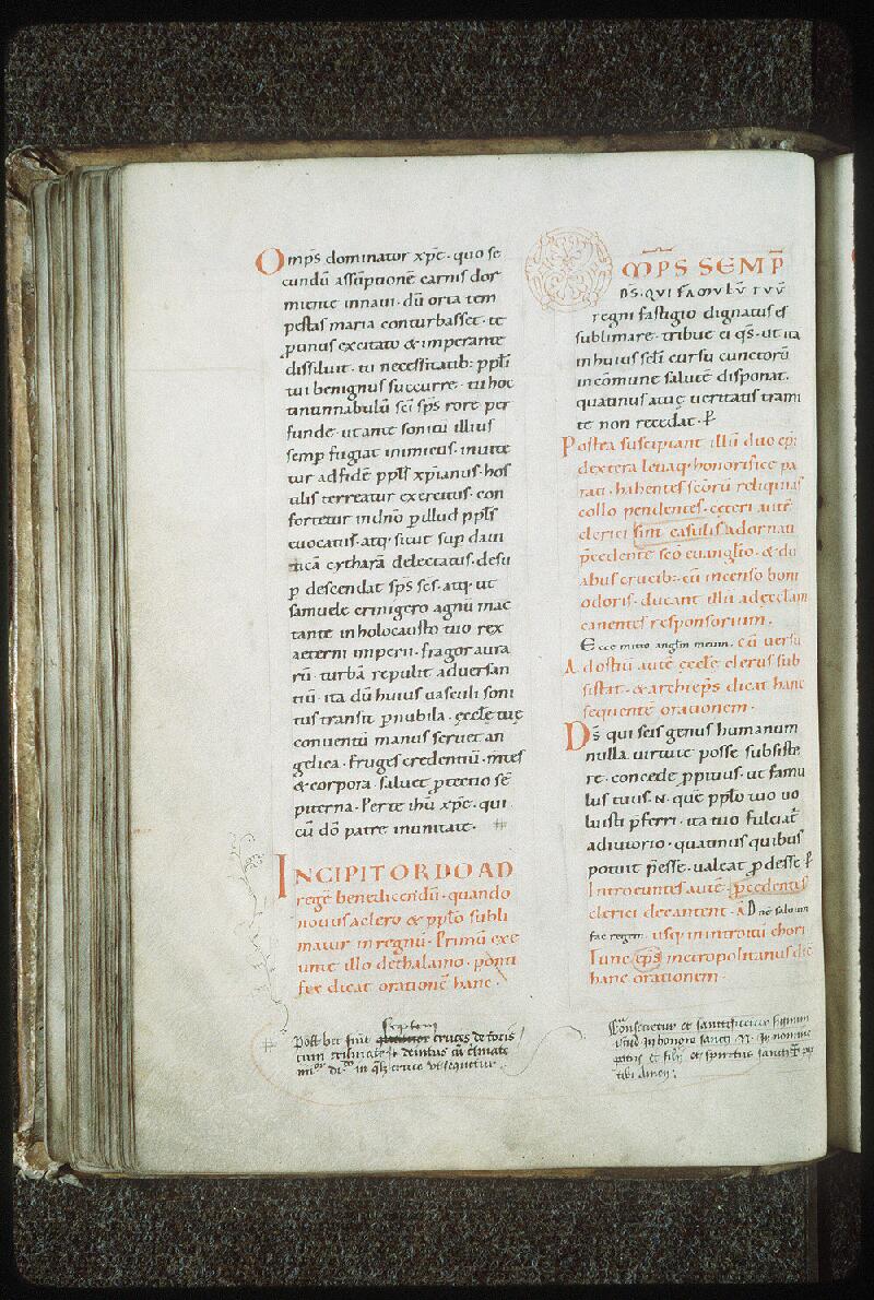 Vendôme, Bibl. mun., ms. 0014, f. 045v - vue 1