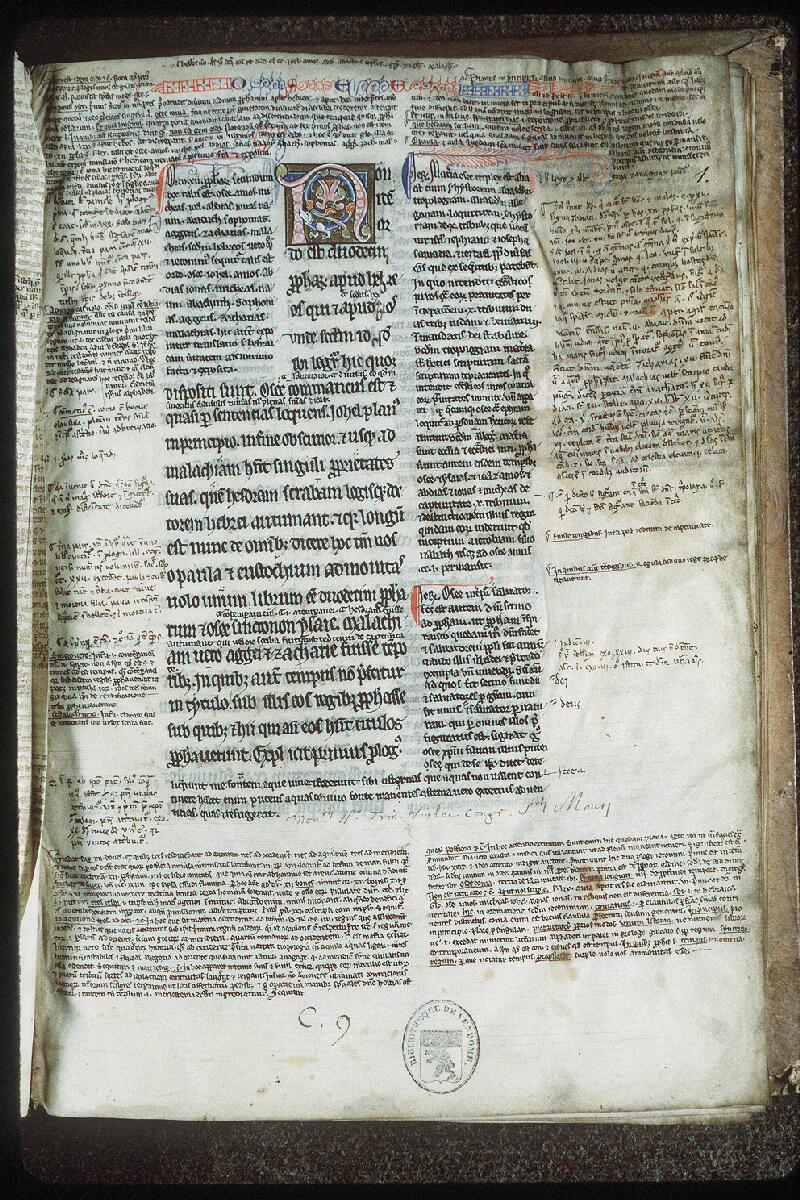 Vendôme, Bibl. mun., ms. 0009, f. 001 - vue 2