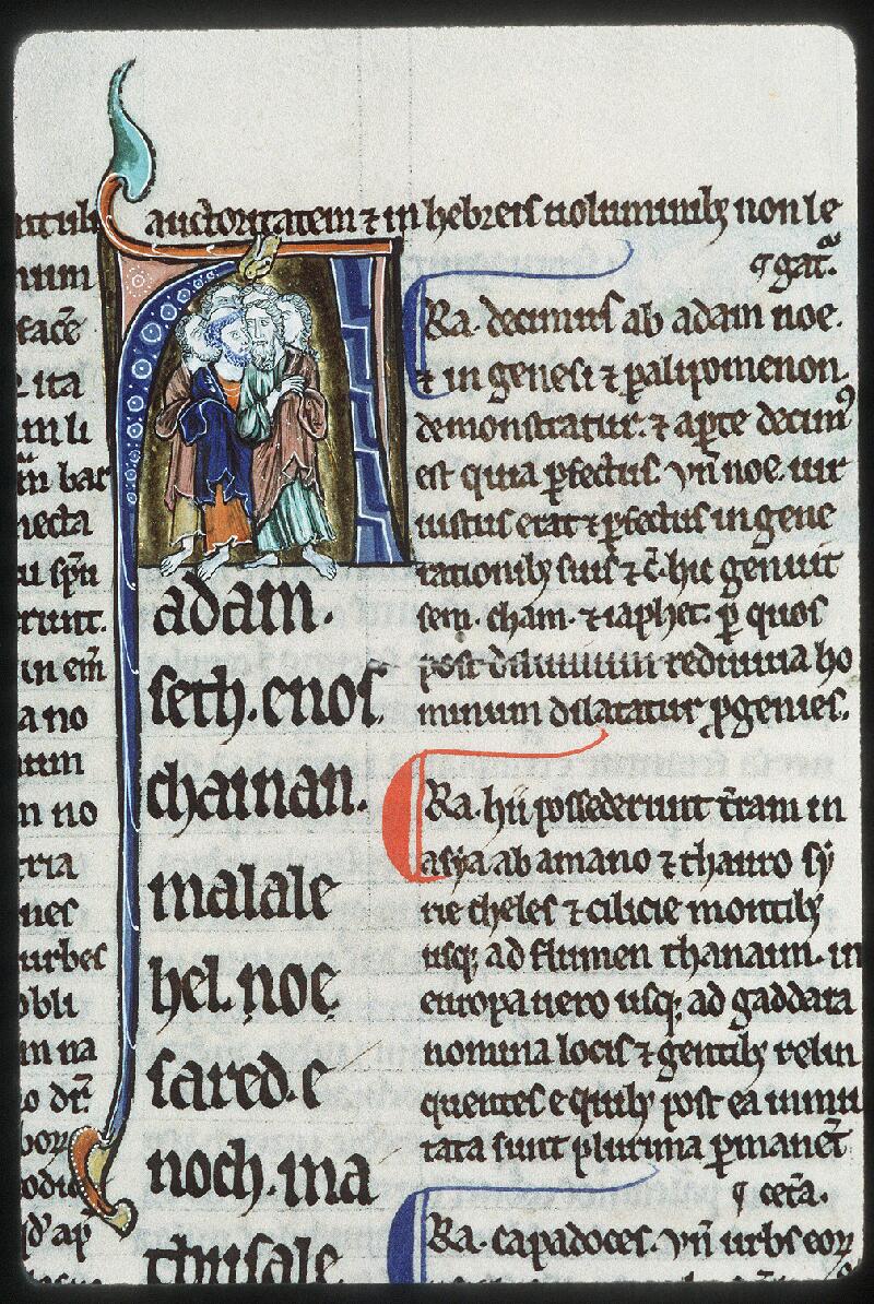 Vendôme, Bibl. mun., ms. 0006, f. 001v - vue 2