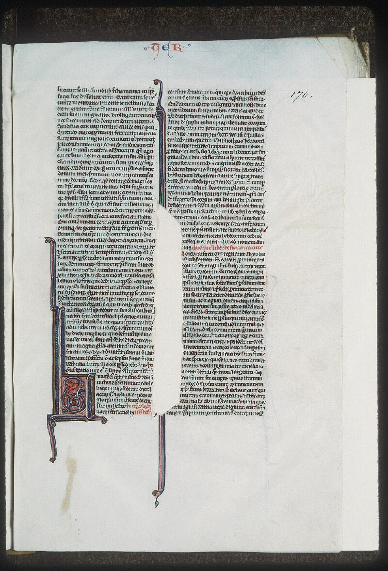 Vendôme, Bibl. mun., ms. 0001, f. 170