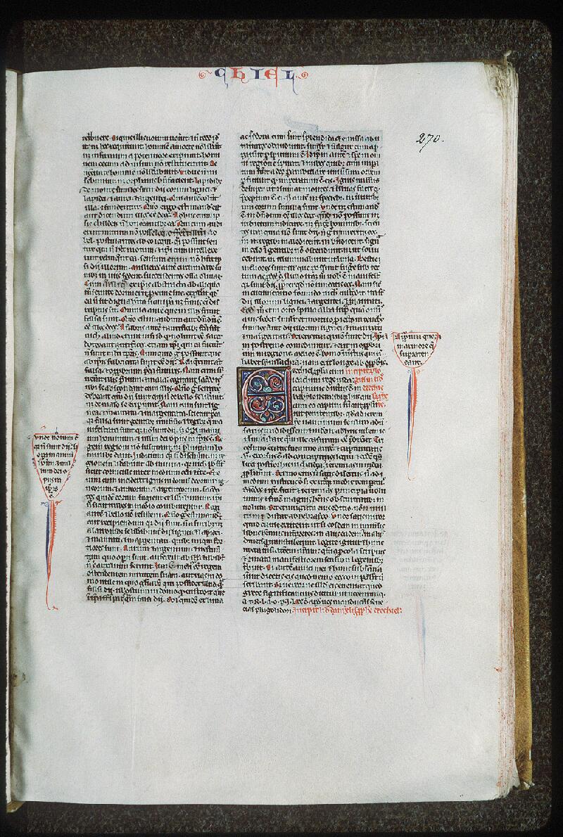 Vendôme, Bibl. mun., ms. 0001, f. 270