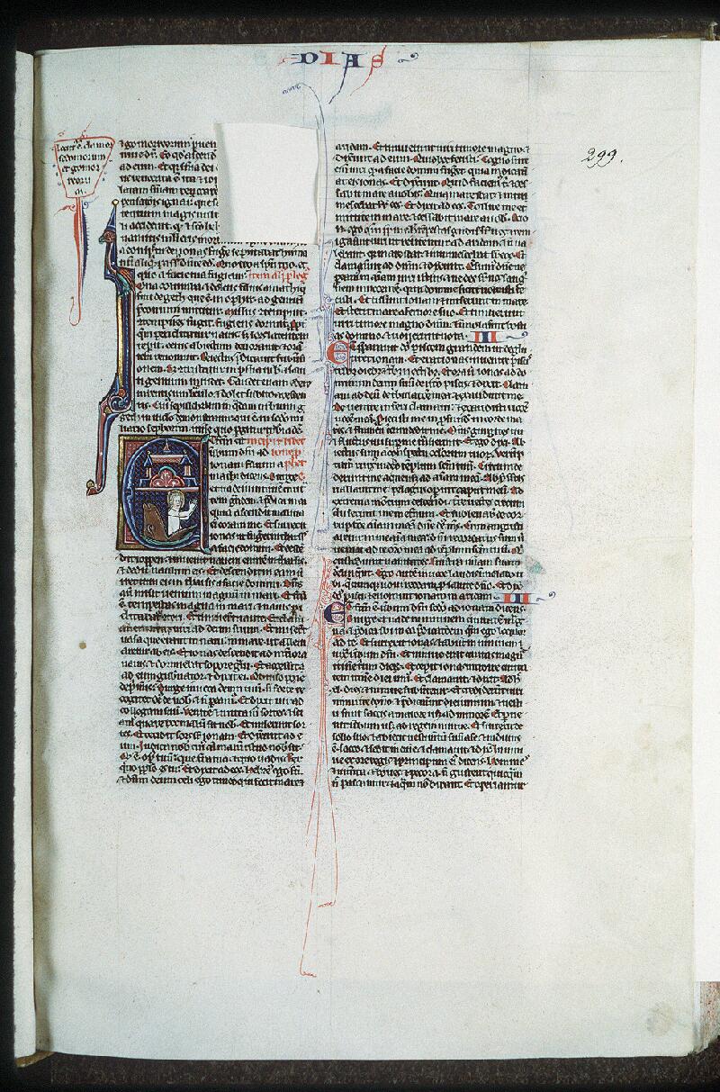 Vendôme, Bibl. mun., ms. 0001, f. 299 - vue 1