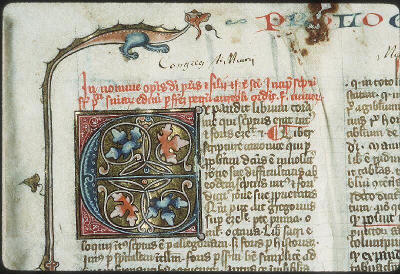 Vendôme, Bibl. mun., ms. 0072, f. 001 - vue 3