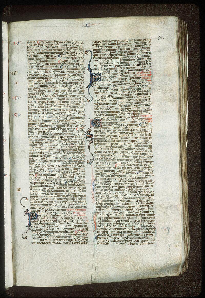 Vendôme, Bibl. mun., ms. 0082, f. 059 - vue 1