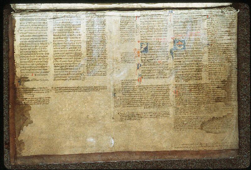 Vendôme, Bibl. mun., ms. 0084, contre-plat inf.