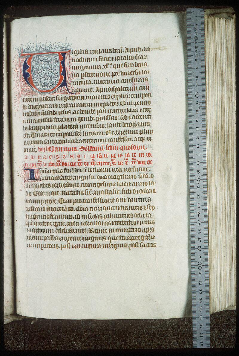 Vendôme, Bibl. mun., ms. 0100, f. 003 - vue 1