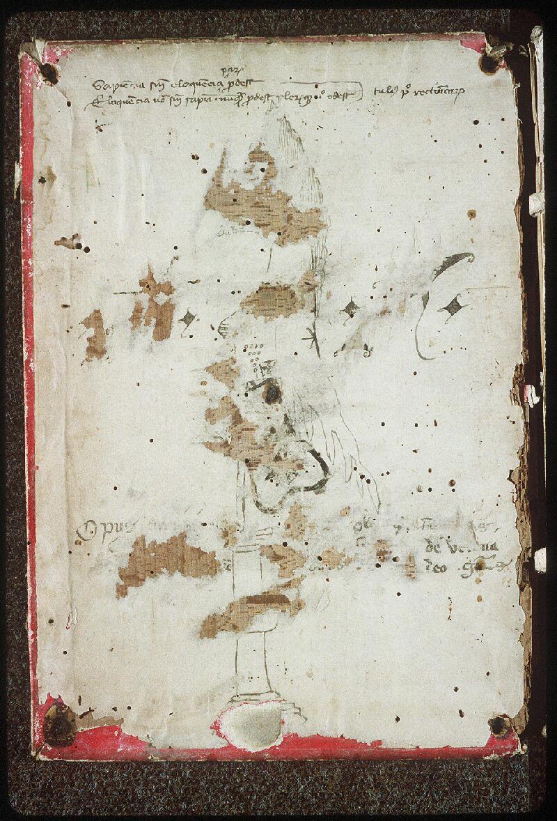 Vendôme, Bibl. mun., ms. 0110, contre-plat sup.