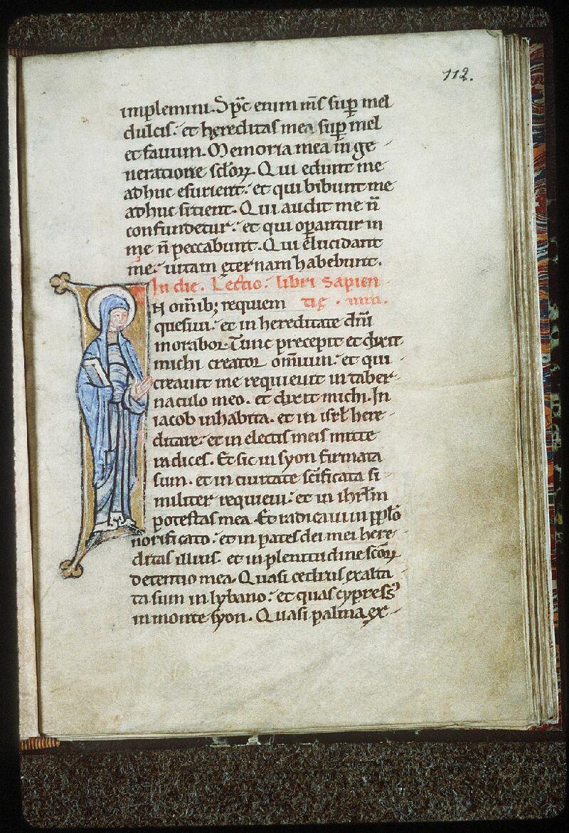 Vendôme, Bibl. mun., ms. 0115, f. 112 - vue 1