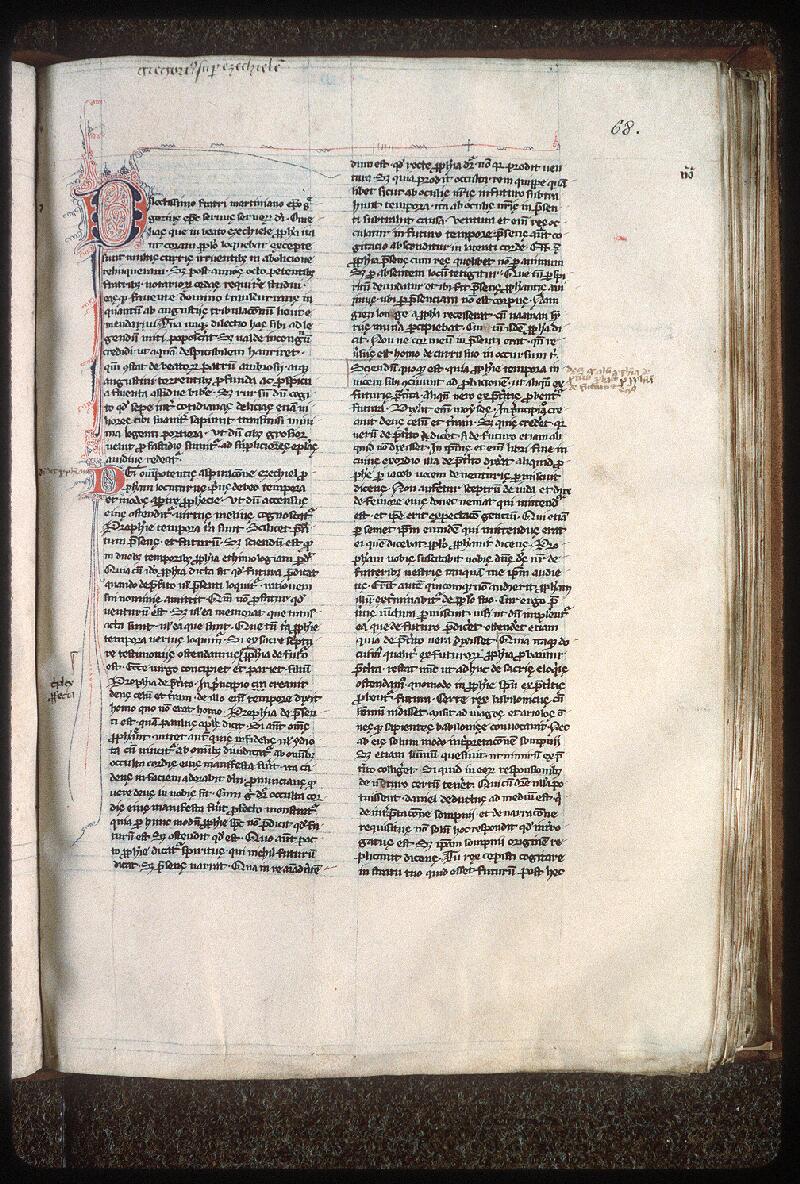 Vendôme, Bibl. mun., ms. 0142, f. 068 - vue 1