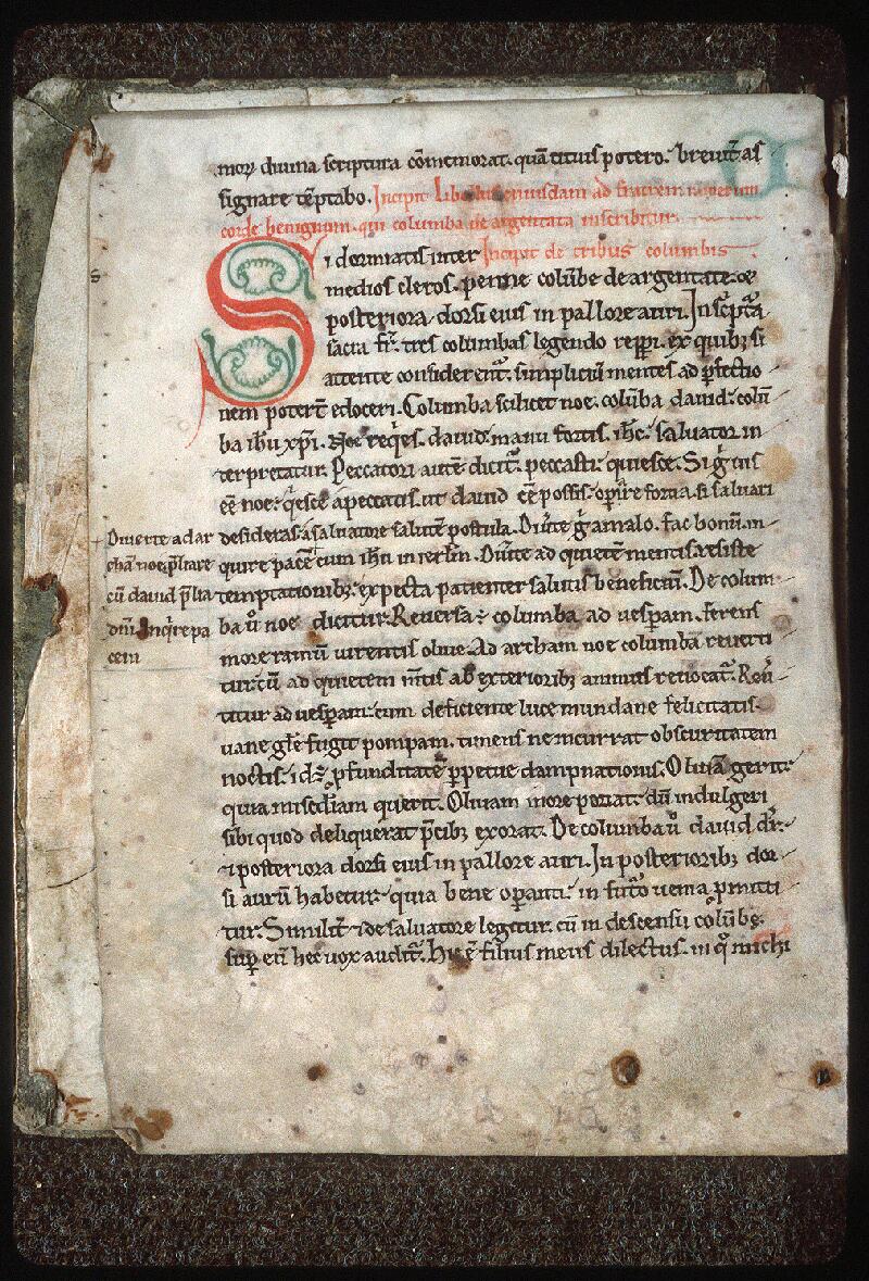Vendôme, Bibl. mun., ms. 0156, f. 001v - vue 2