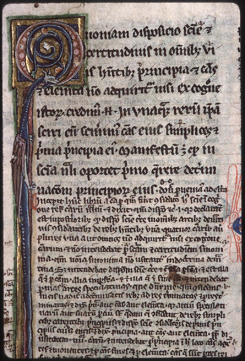 Vendôme, Bibl. mun., ms. 0167, f. 001 - vue 3