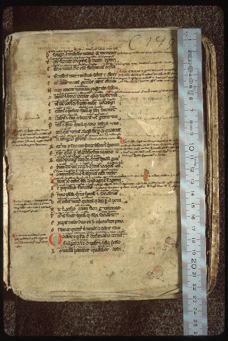 Vendôme, Bibl. mun., ms. 0179, f. 002 - vue 1