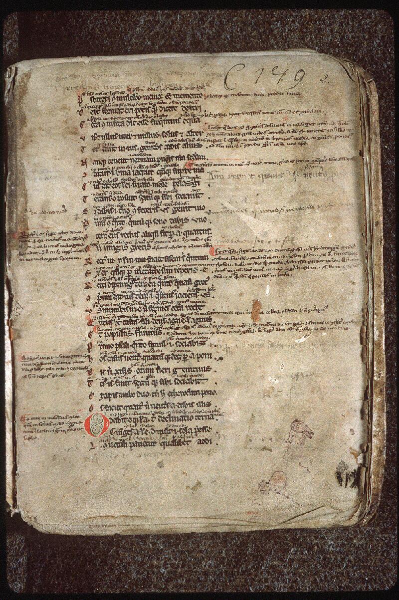 Vendôme, Bibl. mun., ms. 0179, f. 002 - vue 2