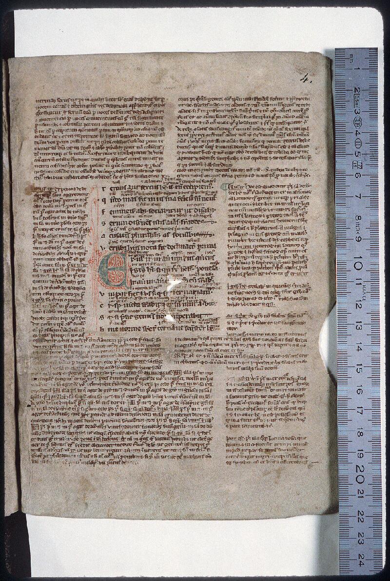 Vendôme, Bibl. mun., ms. 0180, f. 004 - vue 1