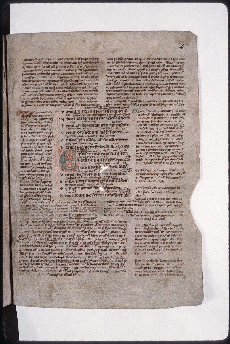 Vendôme, Bibl. mun., ms. 0180, f. 004 - vue 2
