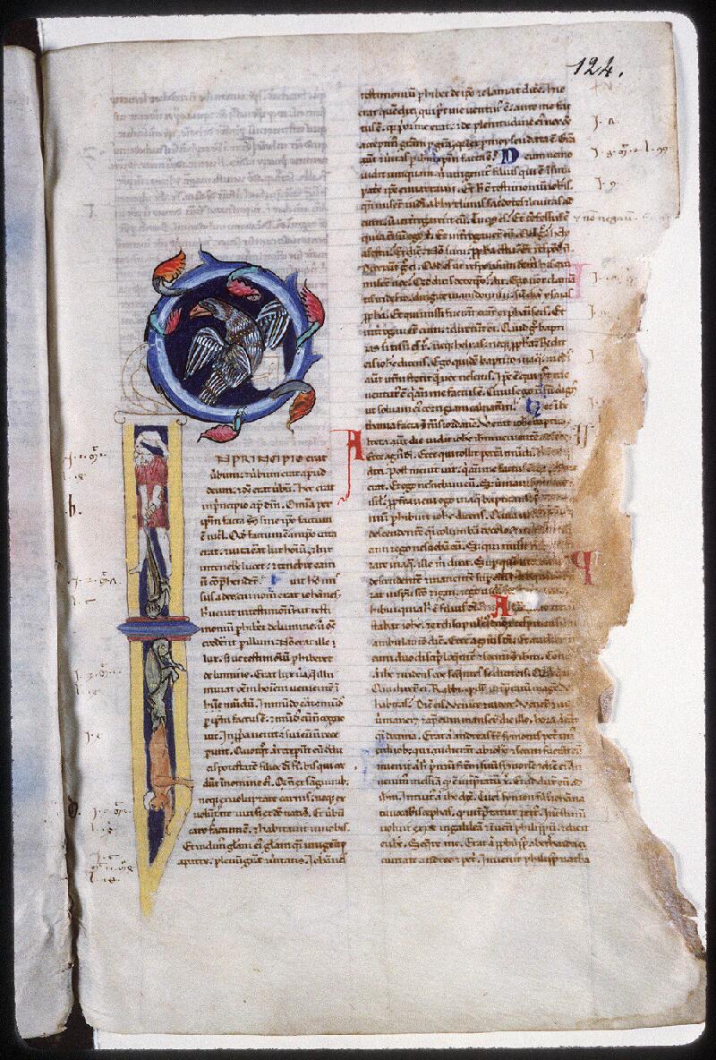 Vendôme, Bibl. mun., ms. 0183, f. 124 - vue 1