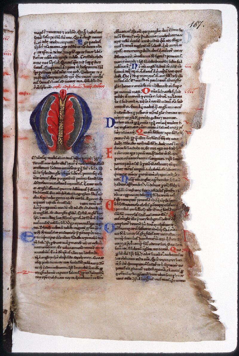 Vendôme, Bibl. mun., ms. 0183, f. 167
