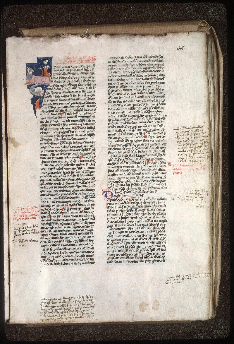 Vendôme, Bibl. mun., ms. 0234, f. 035 - vue 1