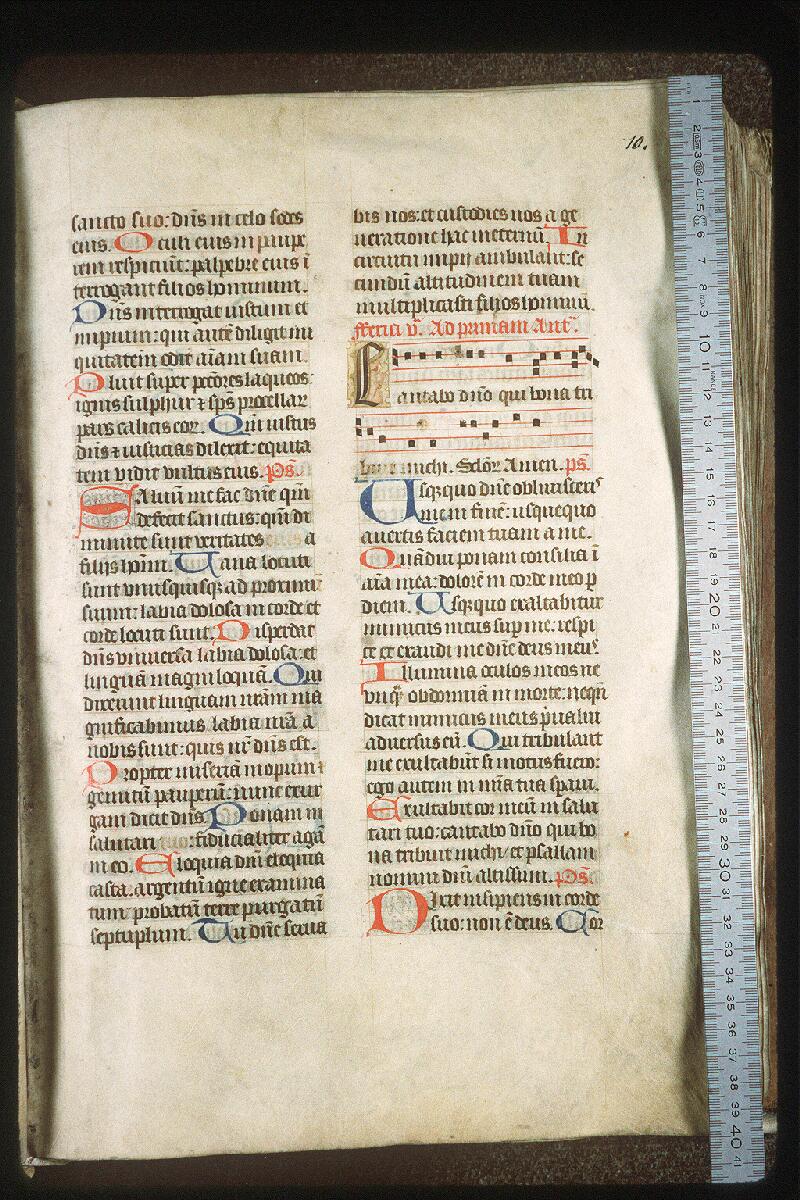 Vendôme, Bibl. mun., ms. 0269, f. 010 - vue 1