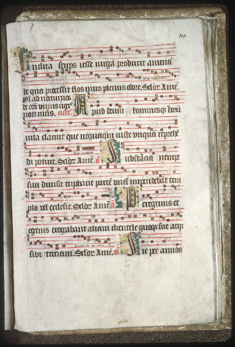Vendôme, Bibl. mun., ms. 0271, f. 309 - vue 1